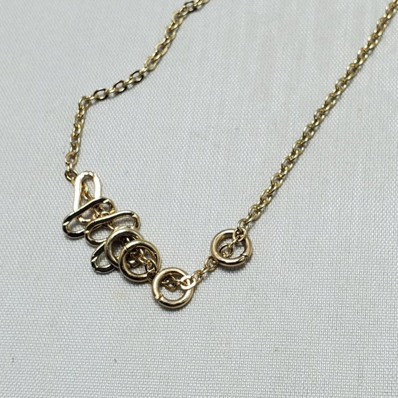 French Connection double layer gold chain - Picture 5 of 7